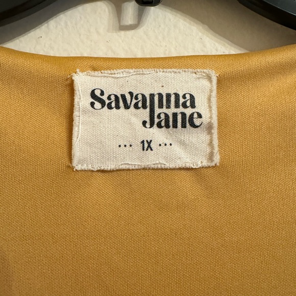 Savanna Jane EMBROIDERED BABYDOLL DRESS, MARIGOLD - Picture 3 of 12